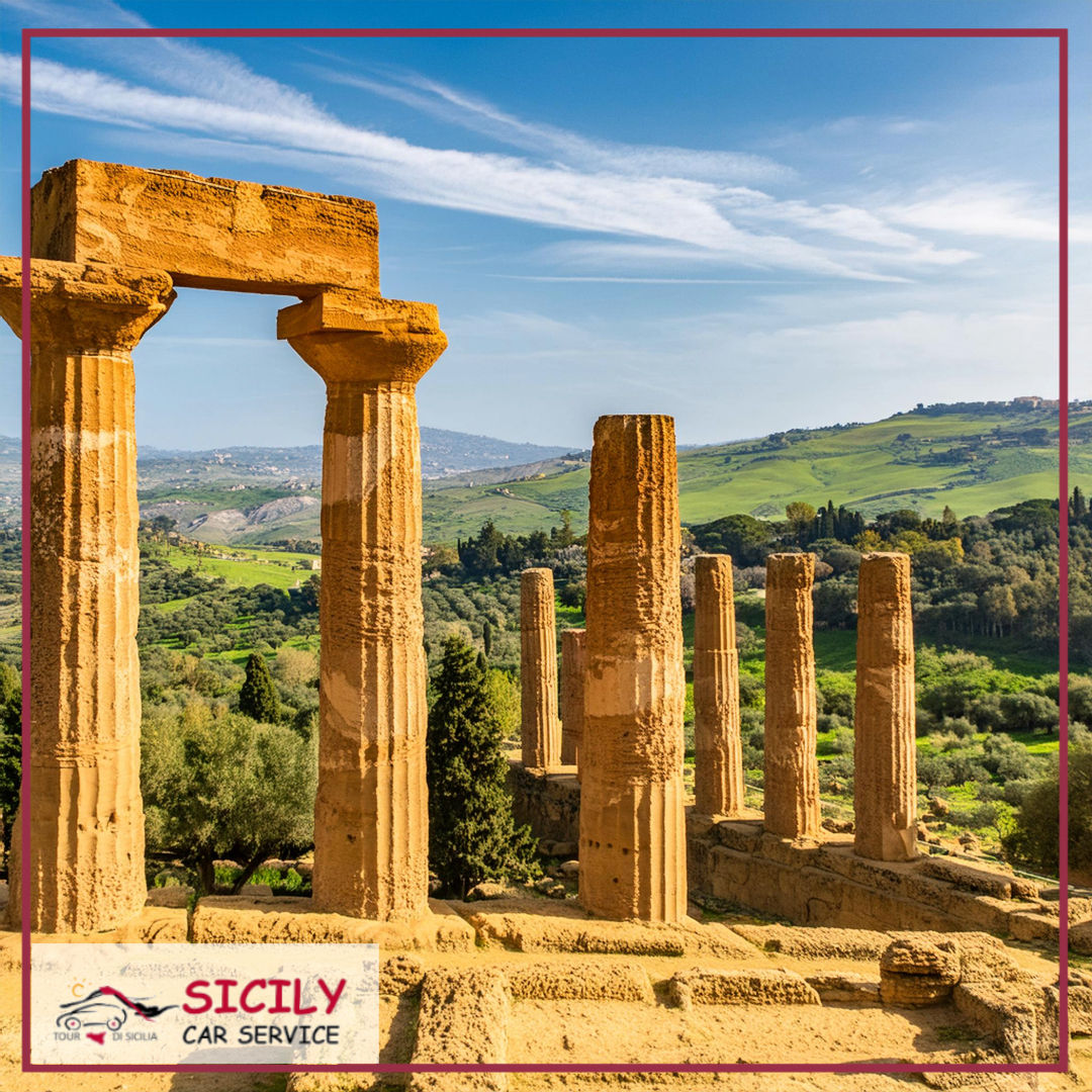 Car with Driver for a Tour to Agrigento