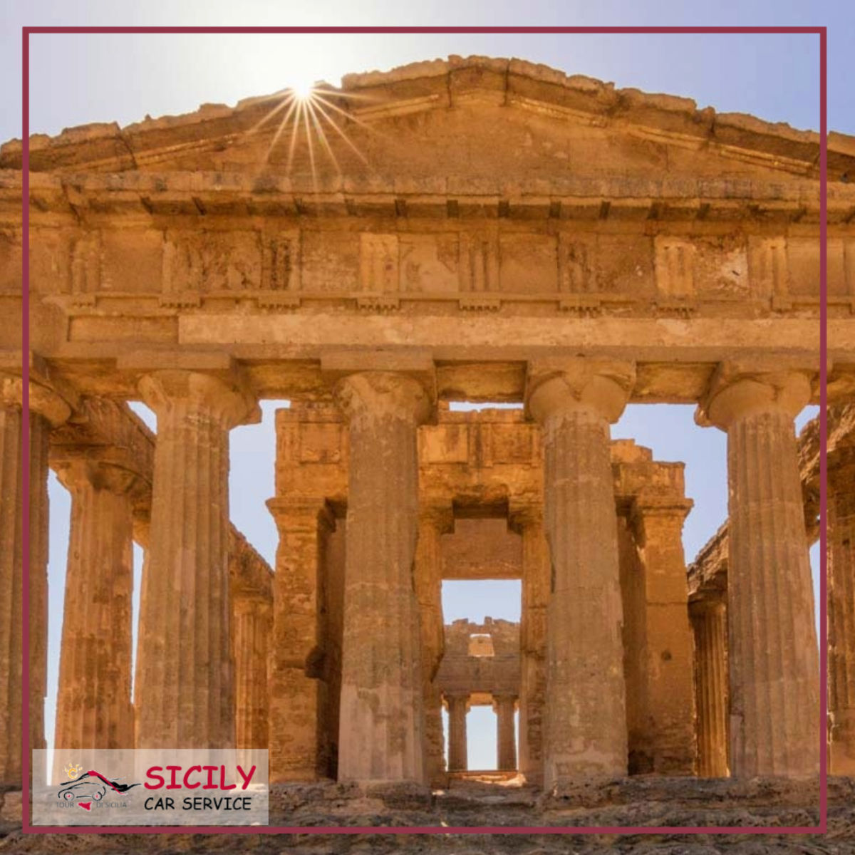 Car Rental with Driver: A Journey Through History, From Taormina to the Valley of the Temples in Agrigento