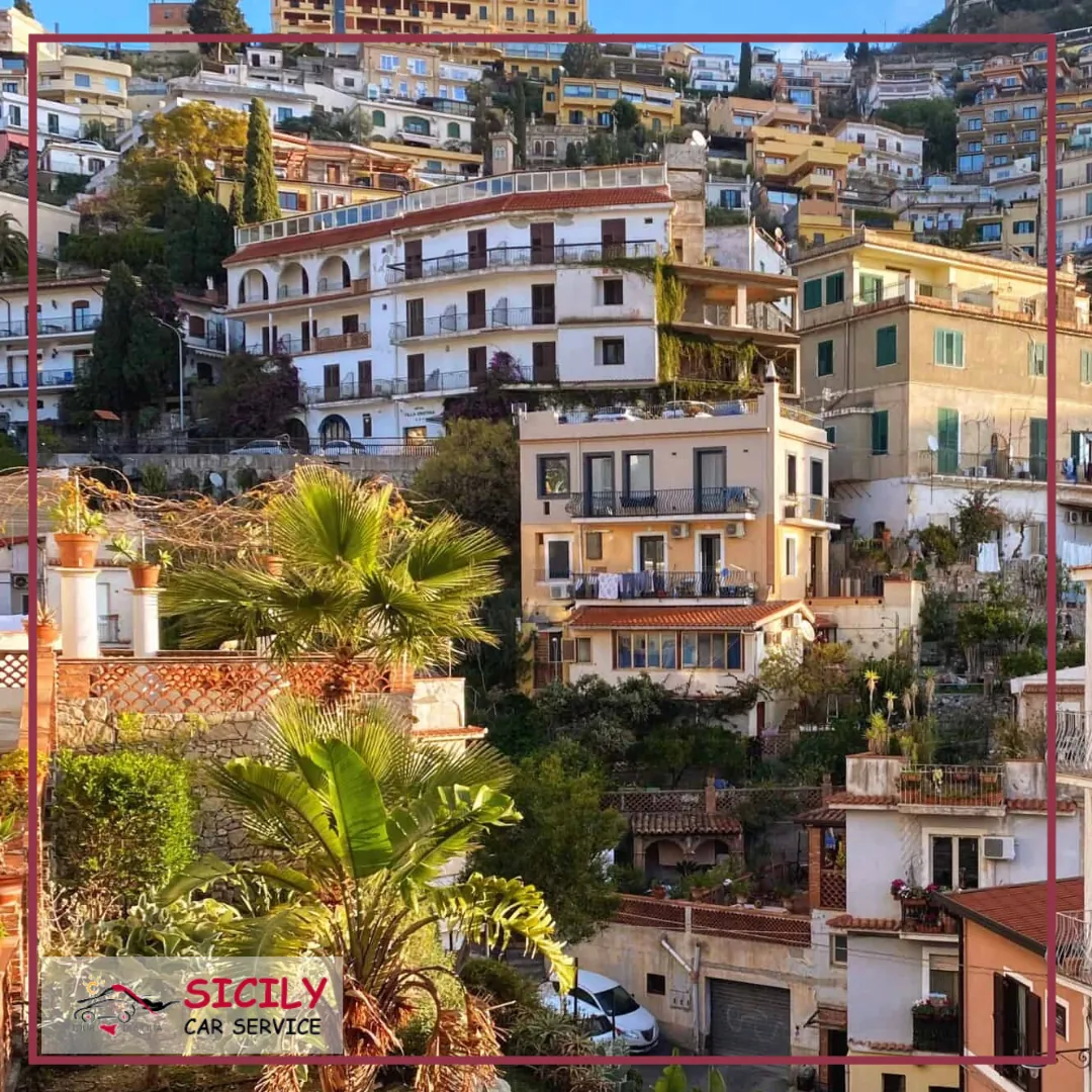 Arriving in Taormina